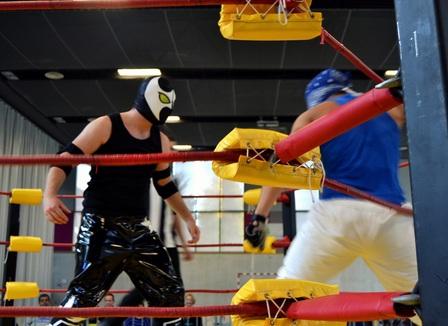 Catch amateur au gymnase de Courcouronnes