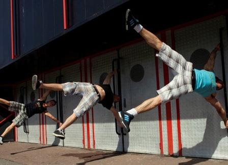 La carte du Street sport à Paris