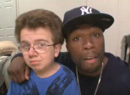 50 cents / Keenan Cahill : Le clip Lol de la semaine qui fait le buzz