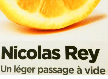 Critique : Un léger passage à vide, le nouveau roman de Nicolas Rey 