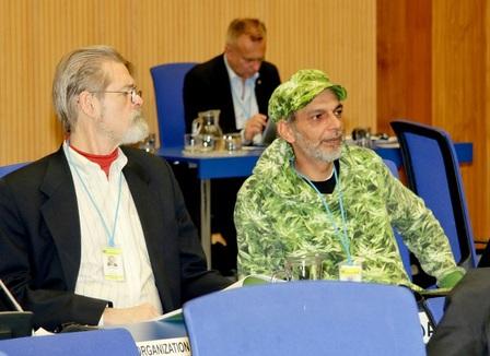 Un militant anti-prohibition du cannabis à l'Onu