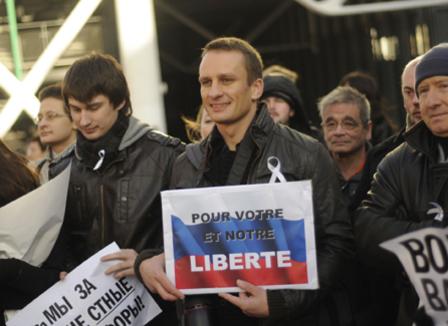 A Paris aussi « Poutine dégage ! »