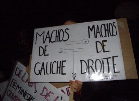 A la marche féministe et non-mixte du collectif Rage de Nuit