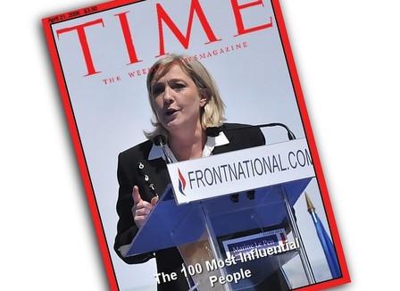 Comment le FN a essayé de faire rentrer Marine dans le Top 100 de Time Magazine