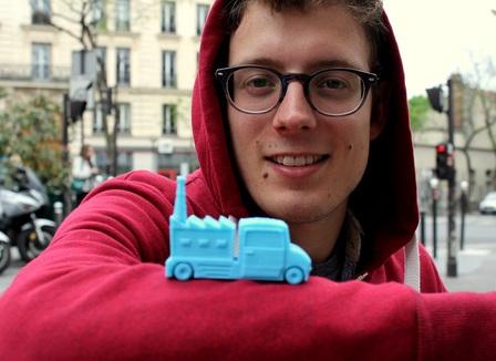 Pour quelques dollars de plus : une imprimante 3D qui sillonne la France