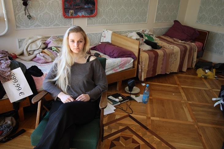 Armelle, apprentie comédienn