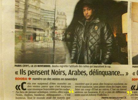 Booba : « Il n'y a pas de différence entre moi et Johnny Halliday »