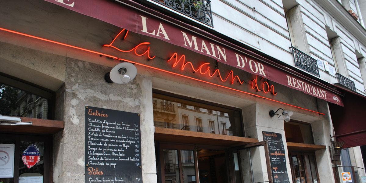 Le restaurant corse « La Main d'Or » s'inquiète de l'expulsion de son voisin Dieudonné 
