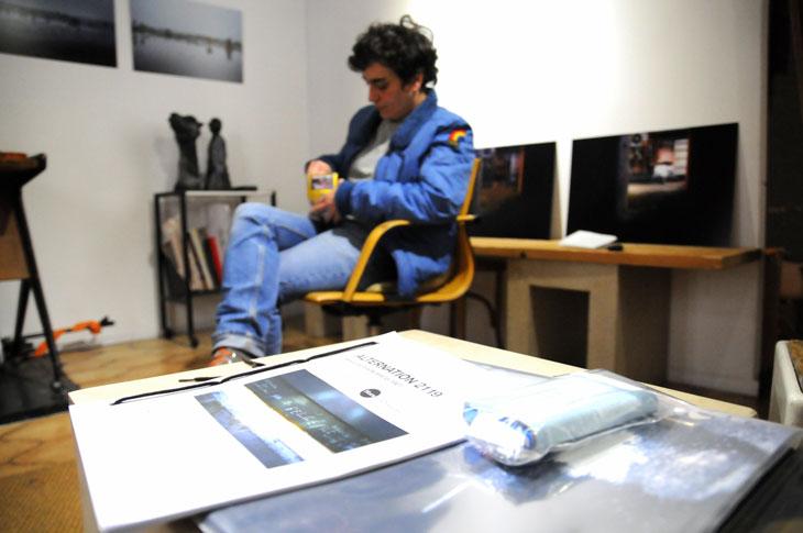 La photographe Silvia Minni dans son atelier, le QG