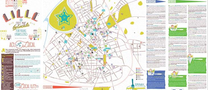 La carte des hot spots de Lille selon Use-i