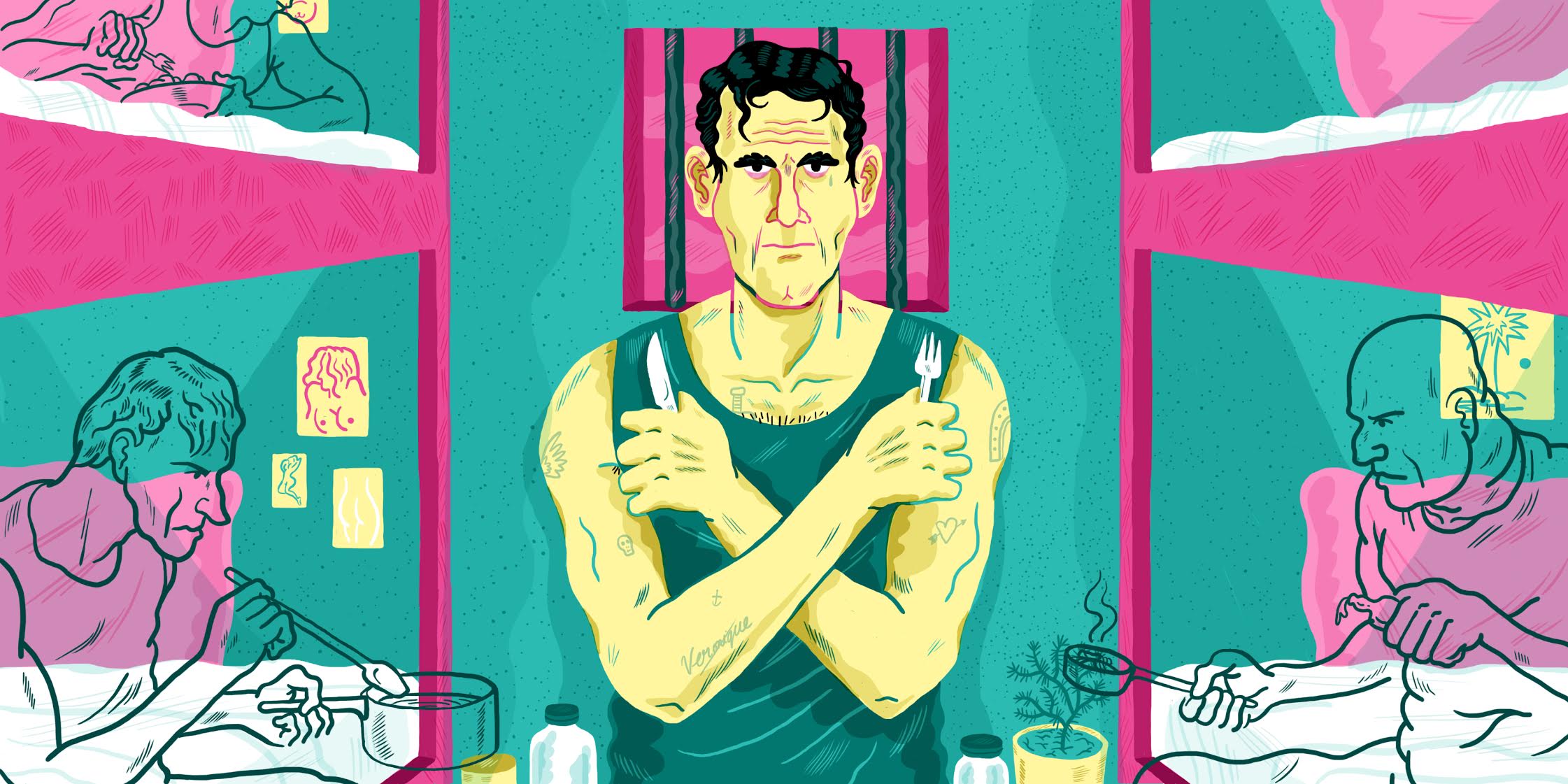 Trafic de persil, réchaud bricolé. Quand les taulards cuisinent en cellule