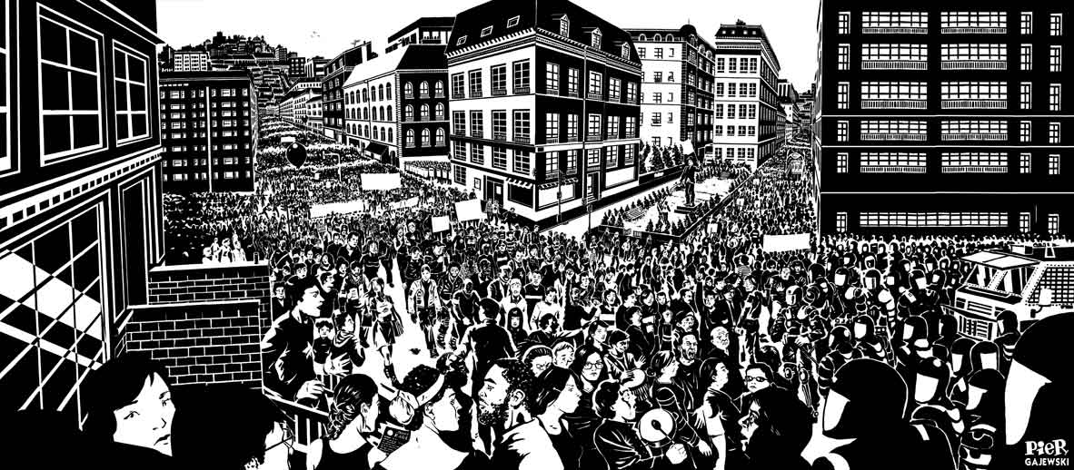 Pour quelques dollars de plus : Douces Rages, un recueil de poèmes graphiques