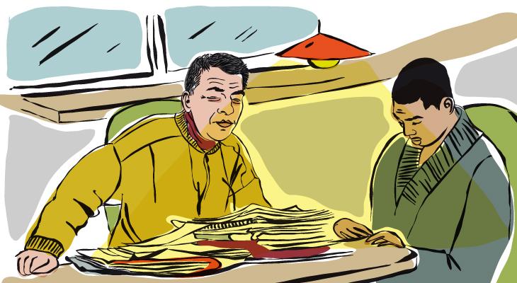 « On sentait tout de suite le jeune sorti de l’adolescence, qui ne devait pas avoir beaucoup de copains. »