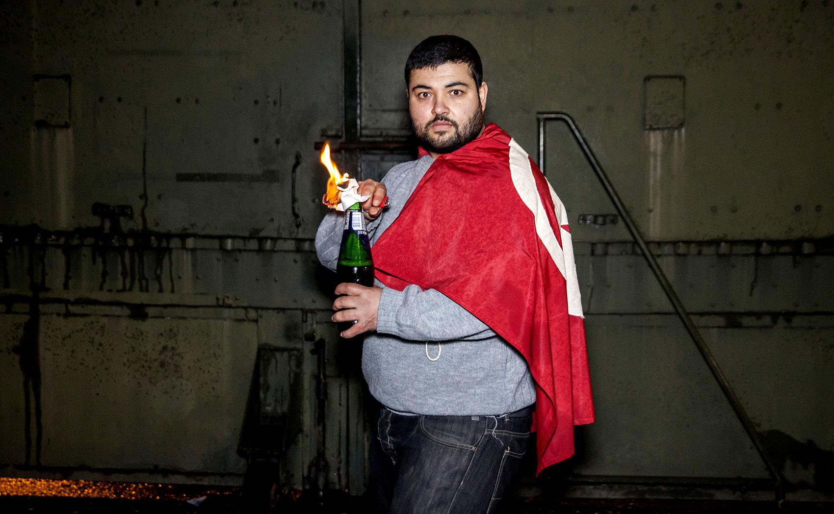 Le président du parti pirate qui lançait des cocktails molotov 