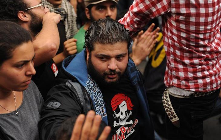 Sleh porte les couleurs du Parti Pirate