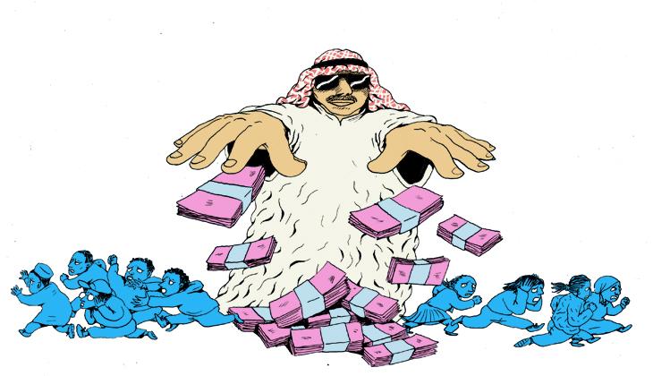 « Bien sûr, certains essaient de trouver de l’argent à l’étranger, mais ça ne représente qu’une part infime du budget. 