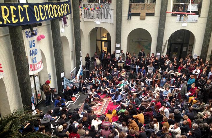 Démocratie directe à Maagdenhuis