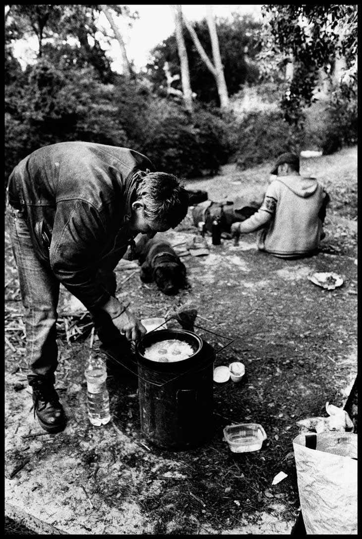 La popote avec Clive et son frèr