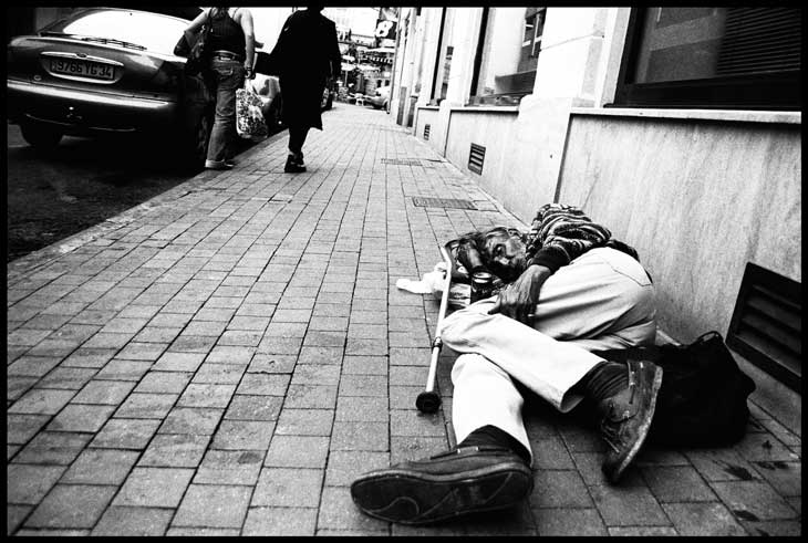 Francis dans les rues de Sèt