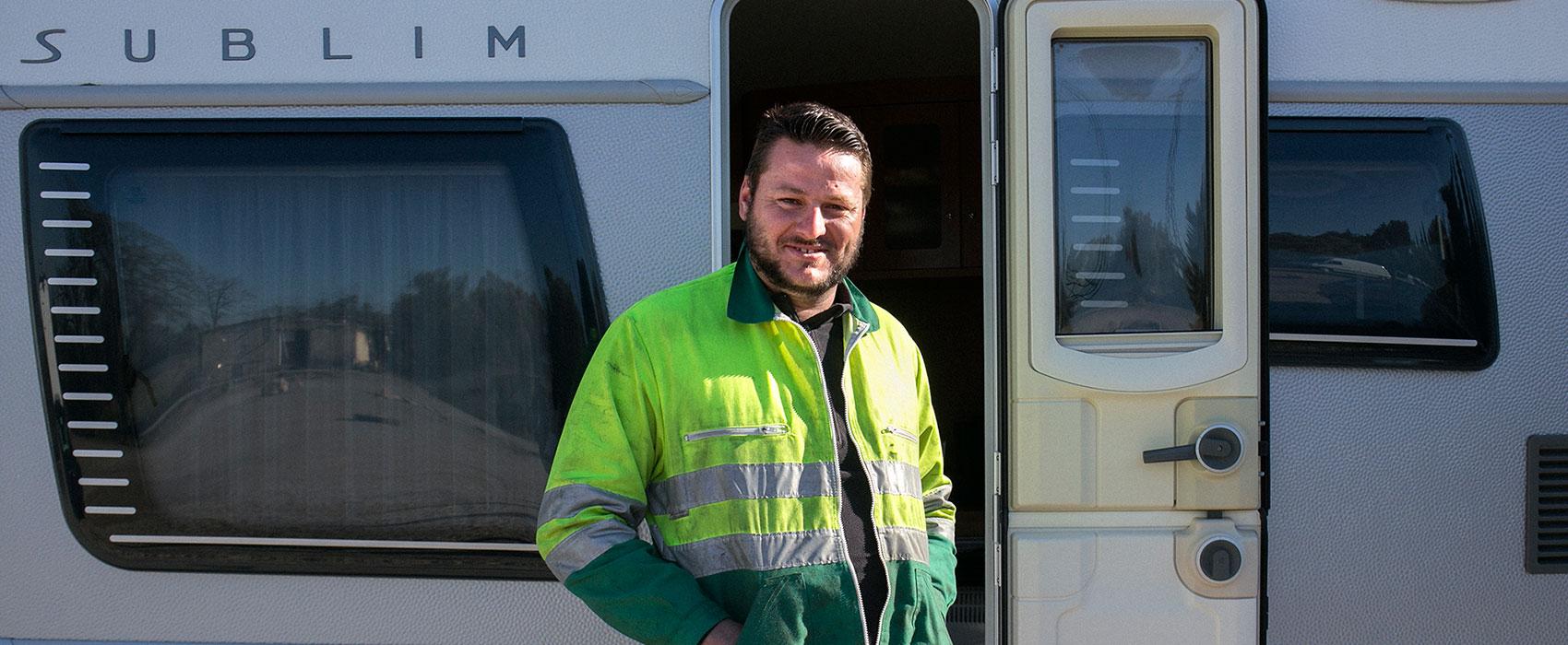 Romain est devenu manouche par amour 