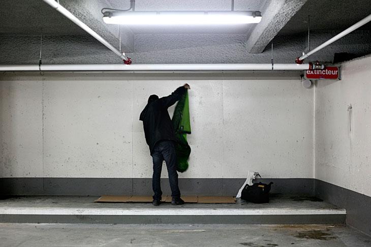 Un coin isolé pour la nui