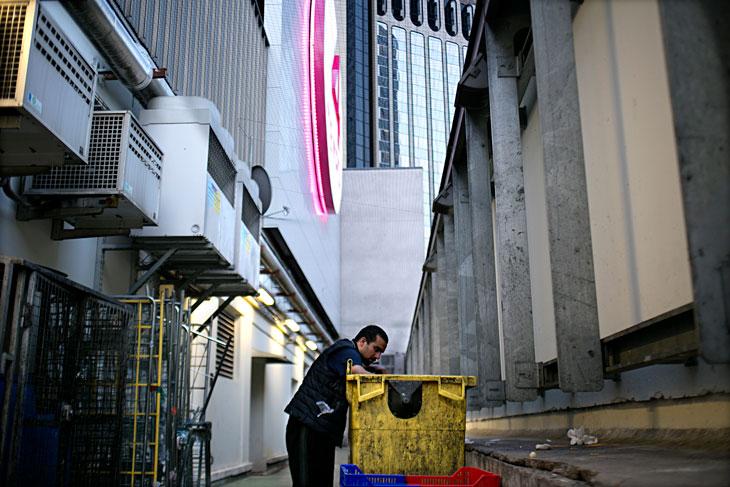Gabriel à la recherche de sandwich