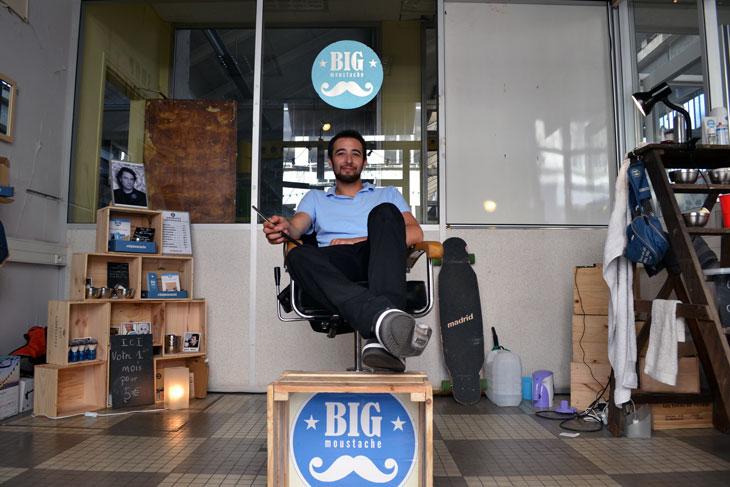 Big Moustache vous taille la barbe pour 10 euro