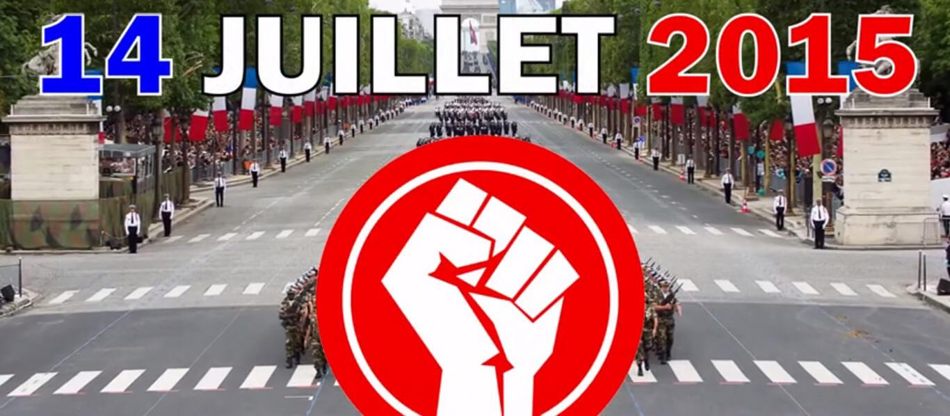 Le 14 juillet, ils veulent marcher sur l’Elysée