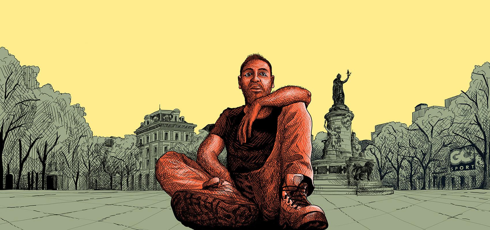 La vraie vie d’une famille Rom de République