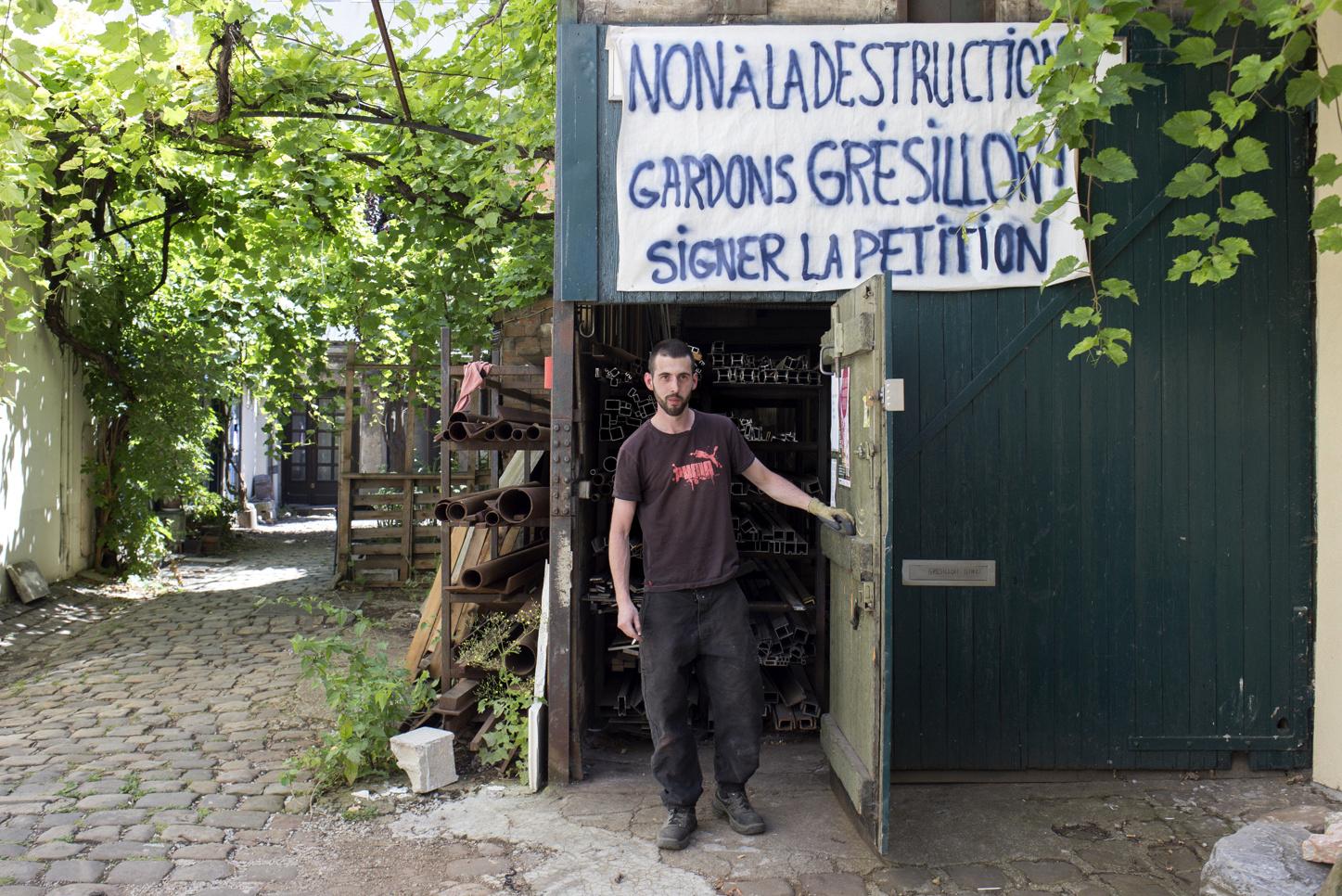 A Belleville, la métallerie Grésillon menacée d’expulsion
