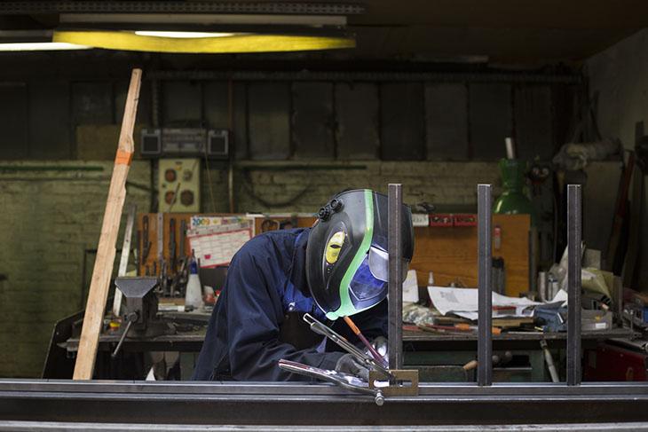 « On fait tout ce qu’on peut imaginer en métal, qui va en général rentrer dans une maison ou un local. 