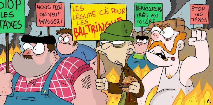 Manif des agriculteurs : l’arnaque