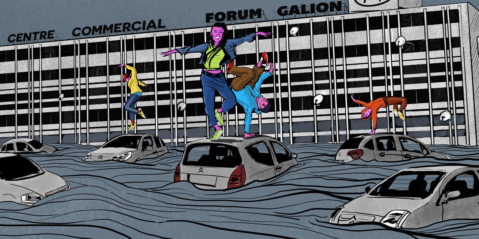 Aulnay-sous-Bois, sa cité abandonnée, son club de danse 