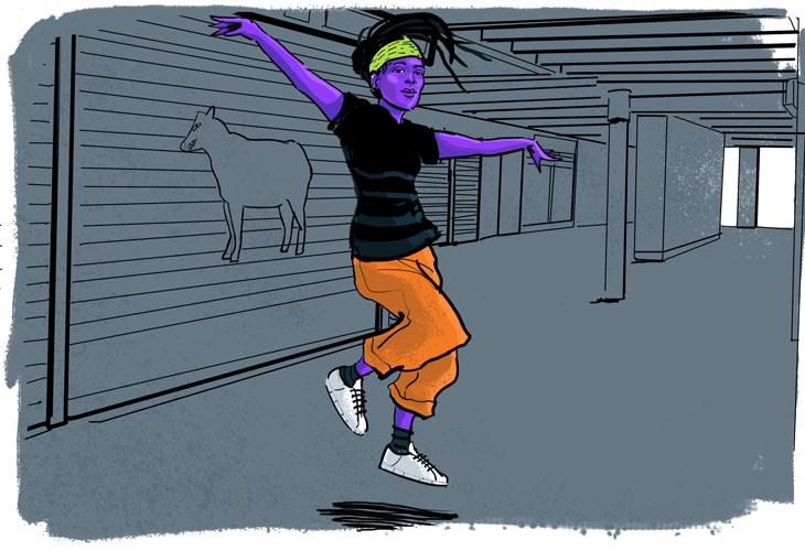 Aminata aka. la breakeuse à talon