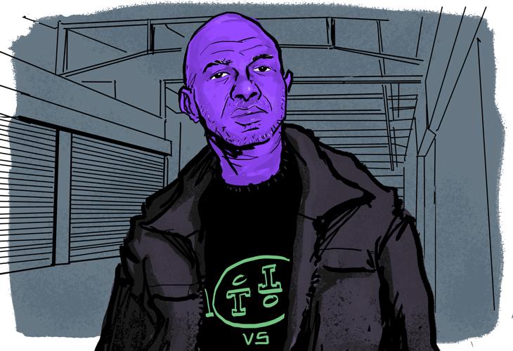 Trinita, ancien membre des "Asnays" et médiateur au Galion