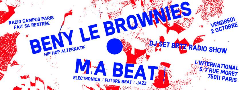 Radio Campus Paris fête la rentrée | L'International | 2 octobre 