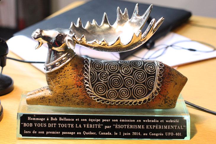 Un des trophées à mettre sur la cheminé