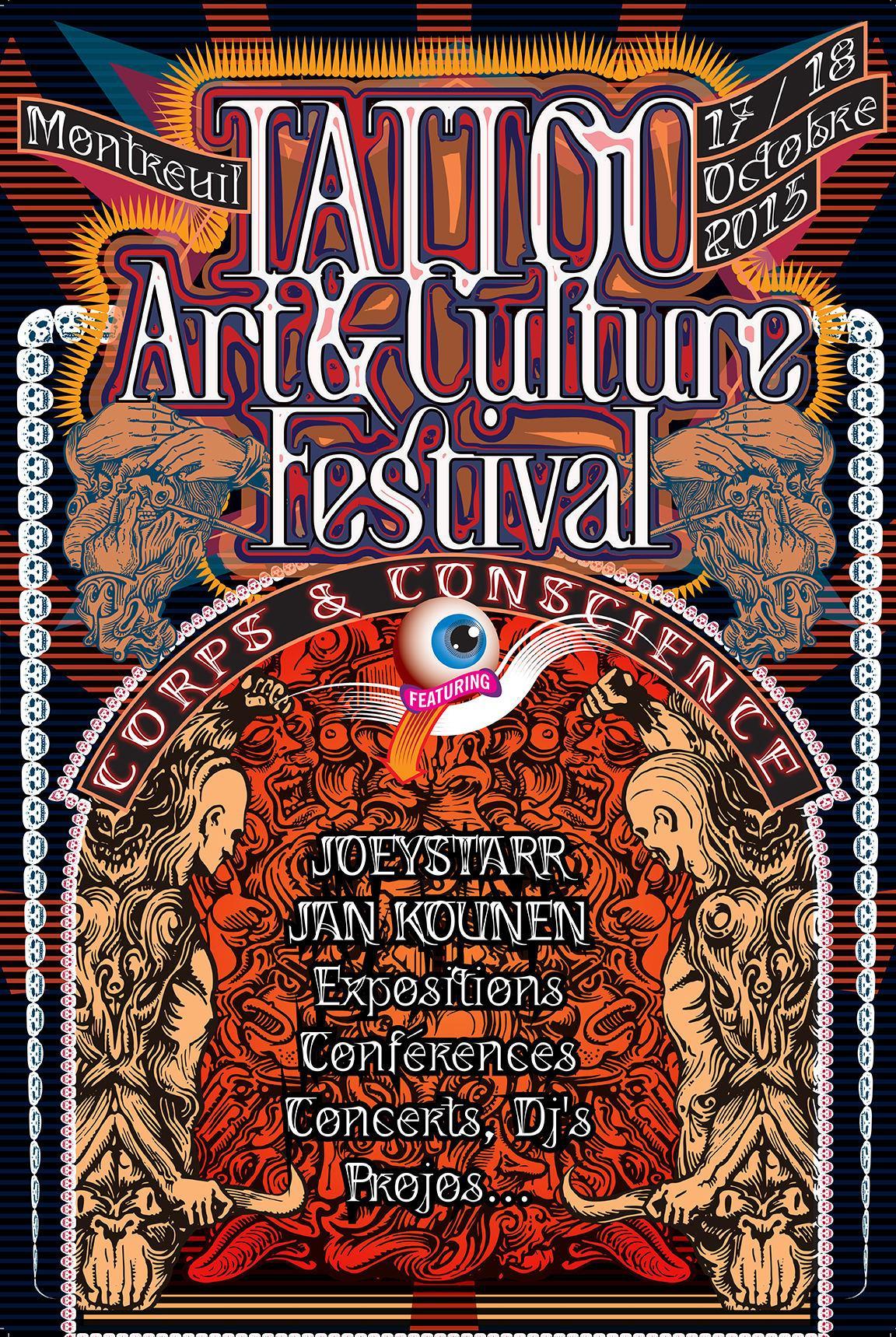 Tatoo Art & Culture Festival | 17-18 octobre | Montreuil