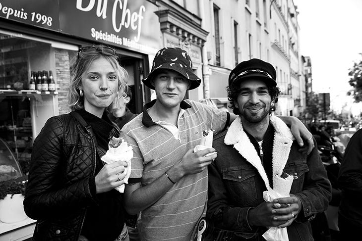 Bonne ambiance à Ménilmontant.