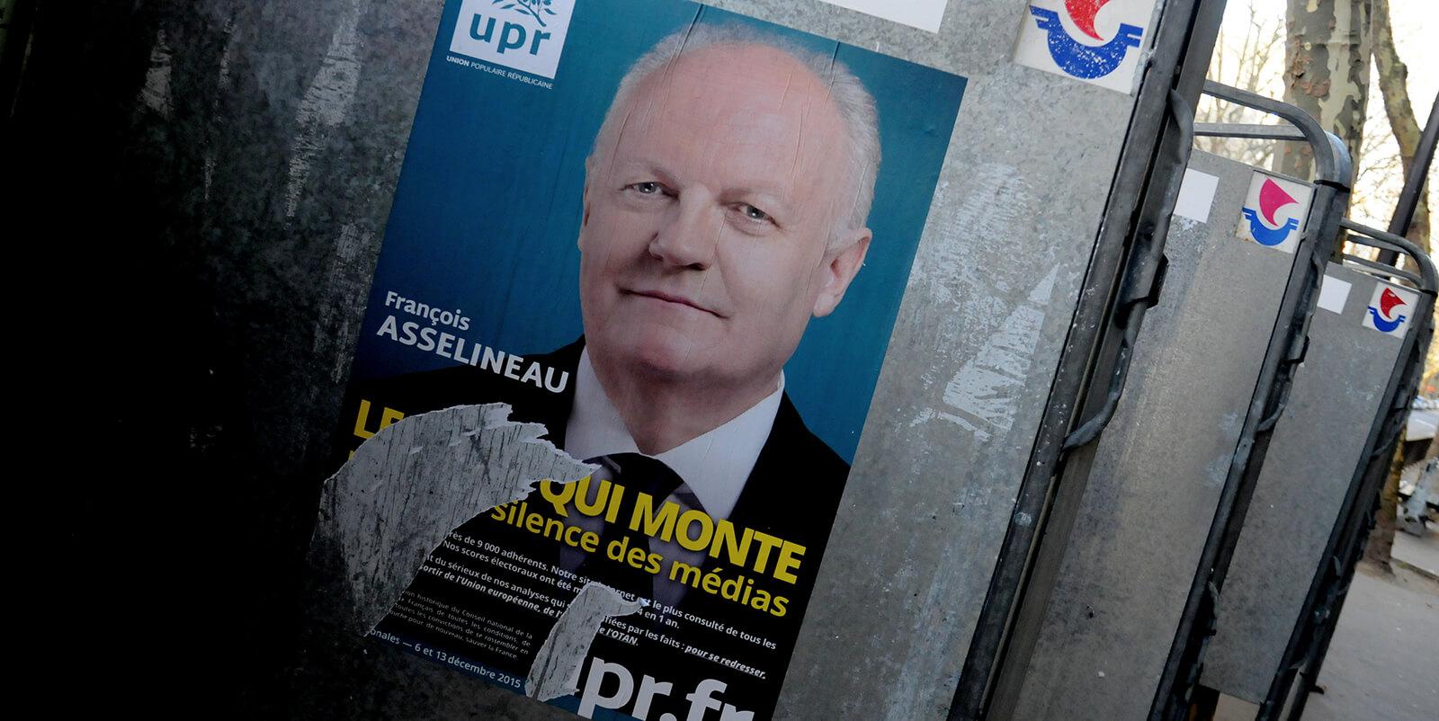 UPR : le parti conspirationniste présente 1971 candidats aux régionales