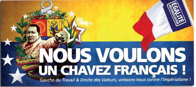 Quand E&R draguait l'ambassade du Venezuela à Pari