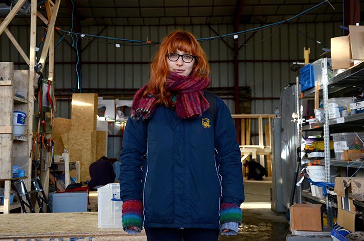 Annie est une bénévole anglaise