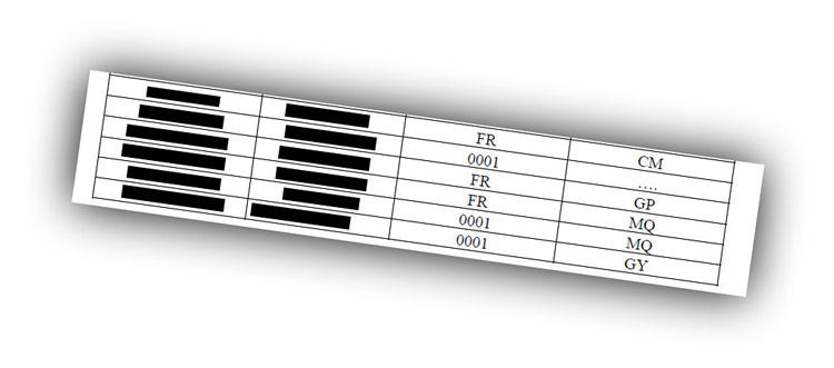 Nom, prénom, lieu de naissance puis... origine