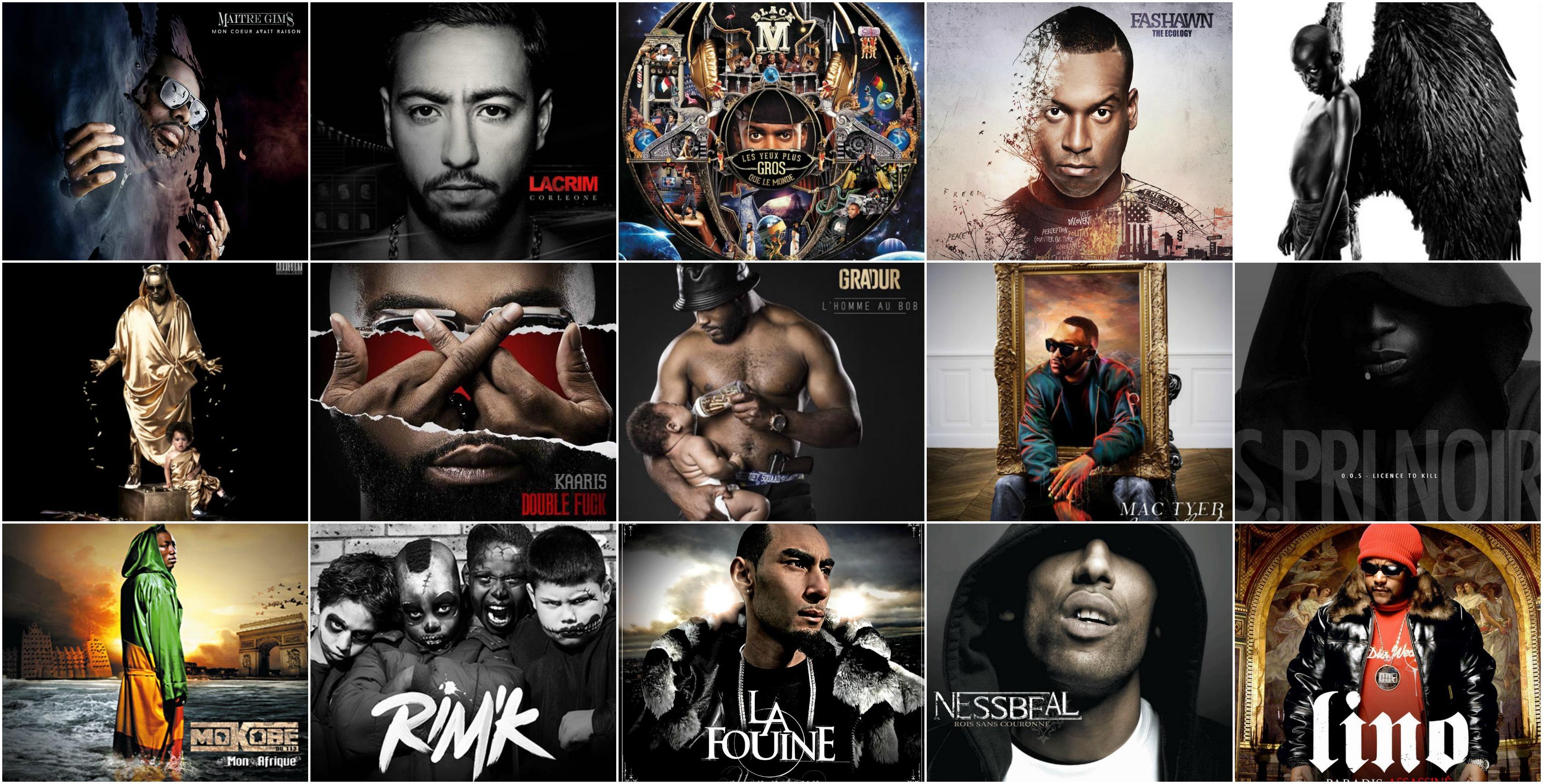 Un centième des pochettes réalisées par Fifou..