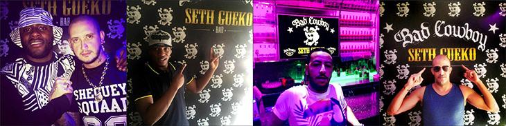 Gradur, Mokobe, Lacrim, Rim'K... Tout le gratin du game est passé dans son bar.