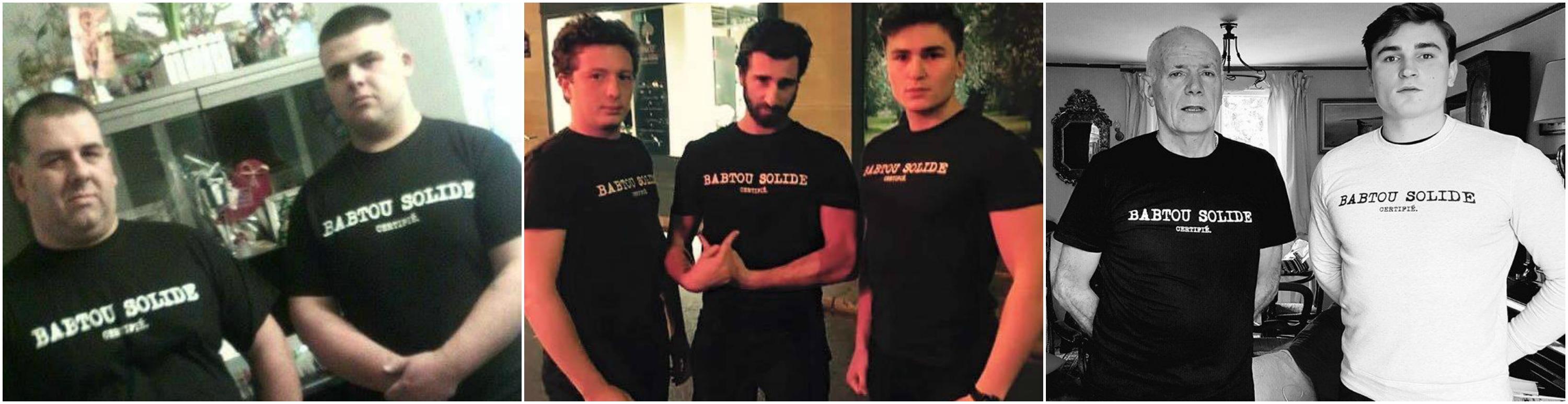 David et Gaël de Calais. Julien Rochedy, l'ex-FNJ. Et le général Piquemal