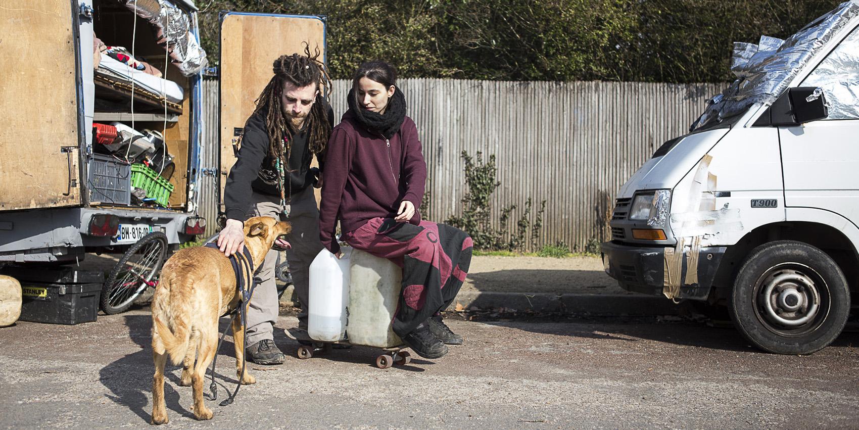 La vie en camion à Paris