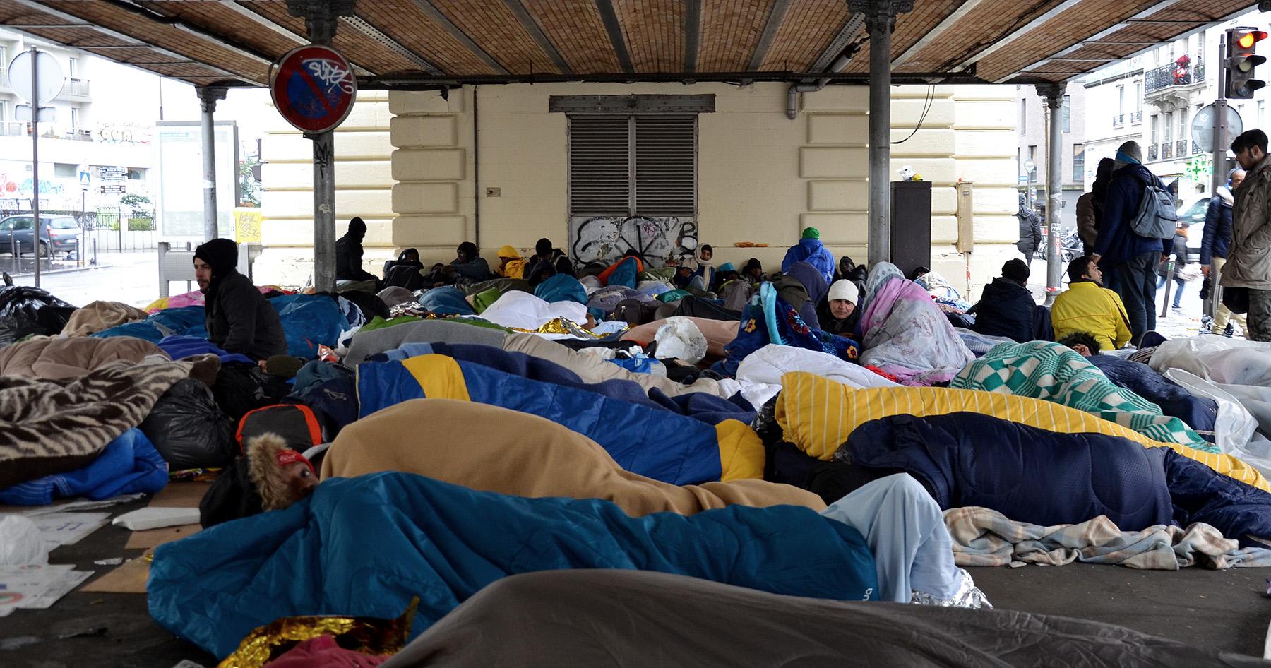 Le camp de réfugiés de Stalingrad démantelé