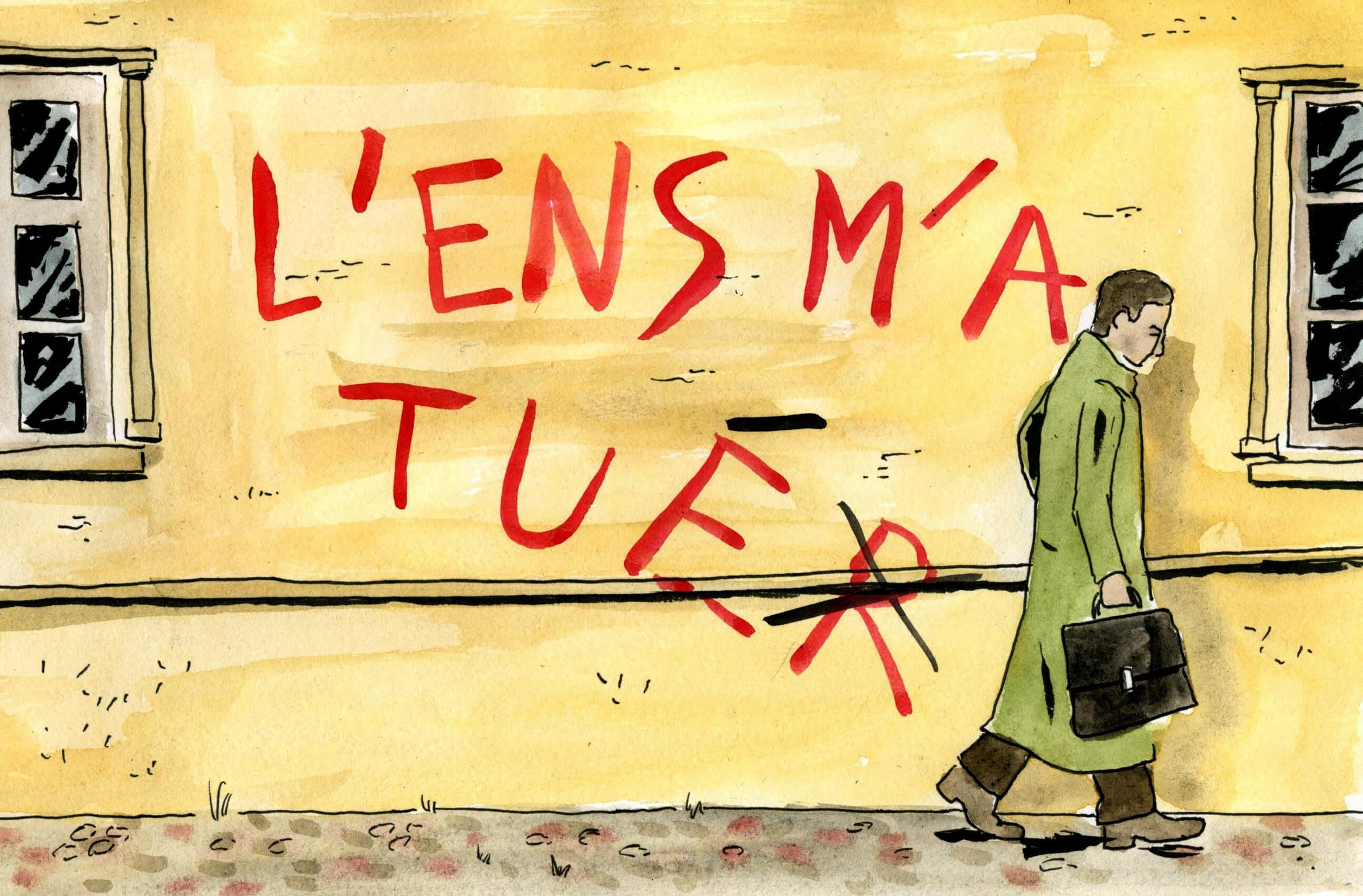 « J’ai fait un an de dépression à l’école, la première année. (...)  Je me sentais abattu jusqu’à la moelle. 