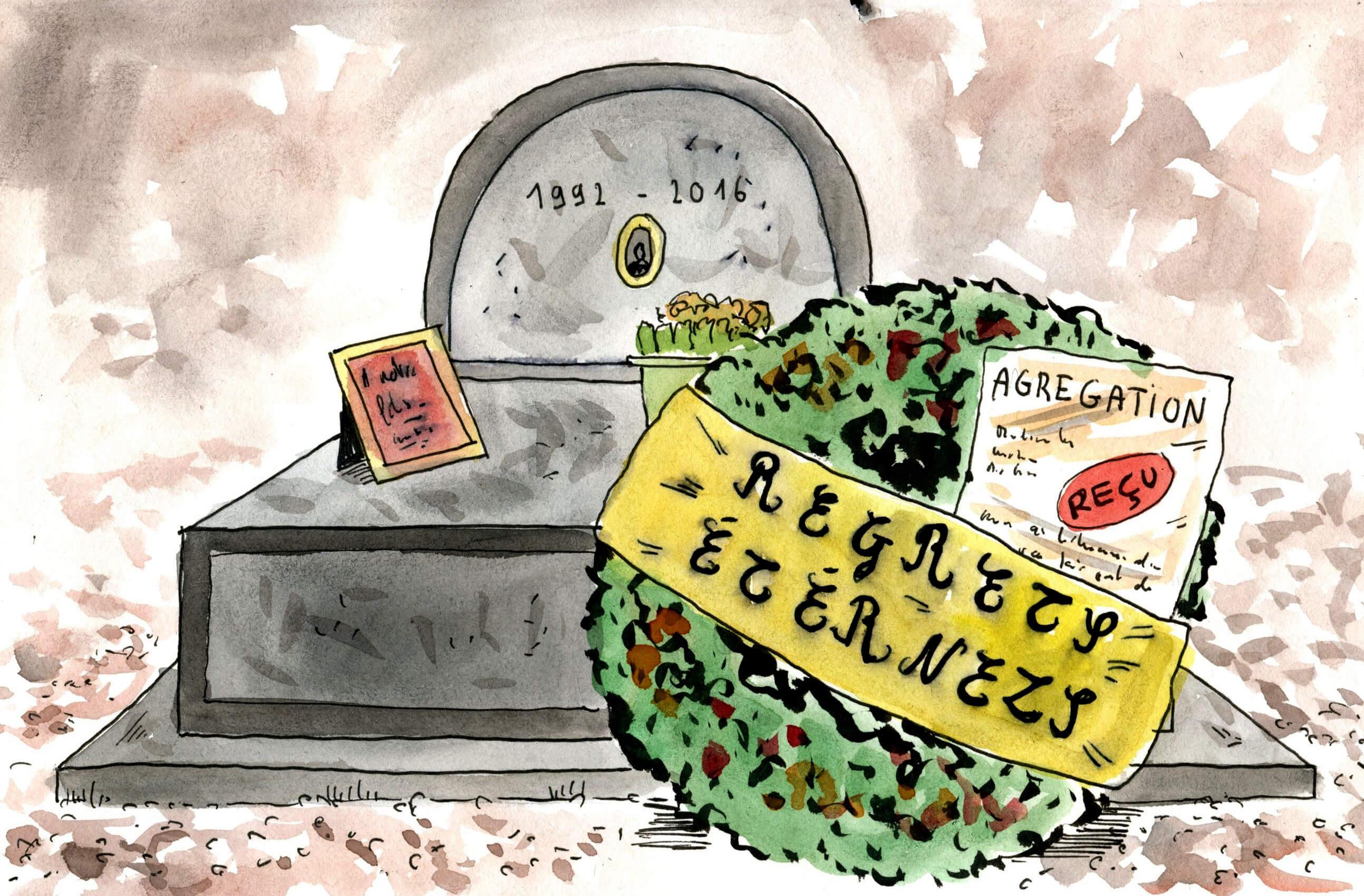 A chaque rentrée à Ulm, Marc Mézard le directeur fait un discours d’accueil pour les nouveaux élèves avec... psychiatre de l’école